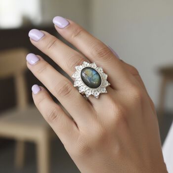 Royal Bali D'Joy AAA Labradorit Ring - 6 ct.