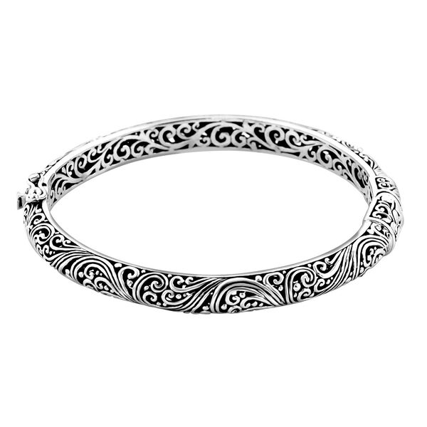 Royal Bali Kollektion - 925 Silber Armreif, 20cm