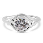 LUSTRO STELLA - feinster Zirkonia-Ring, 925 Silber (Größe 16.00) ca. 1,83 ct
