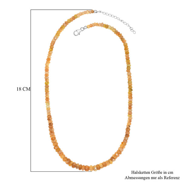 Sunshine Heliodor 45cm Halskette image number 7