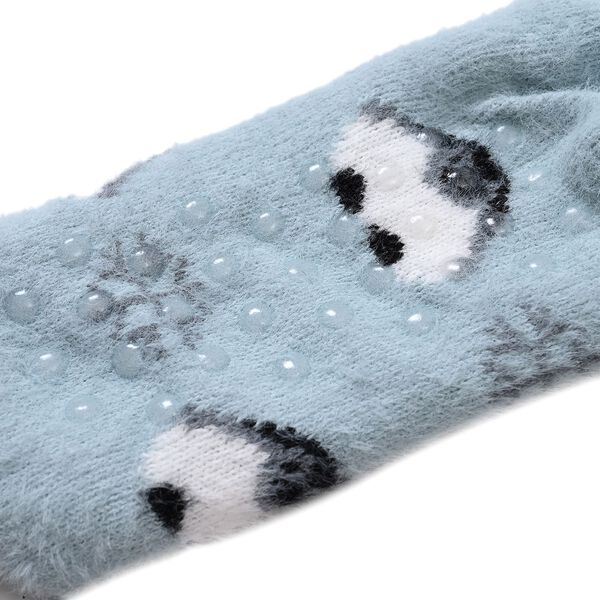 2er Set kuschelige Sherpa Socken, Pinguin image number 2