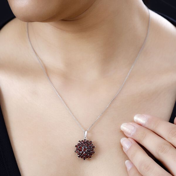 Mosambik Granat Anh&auml;nger - 3,20 ct. image number 3