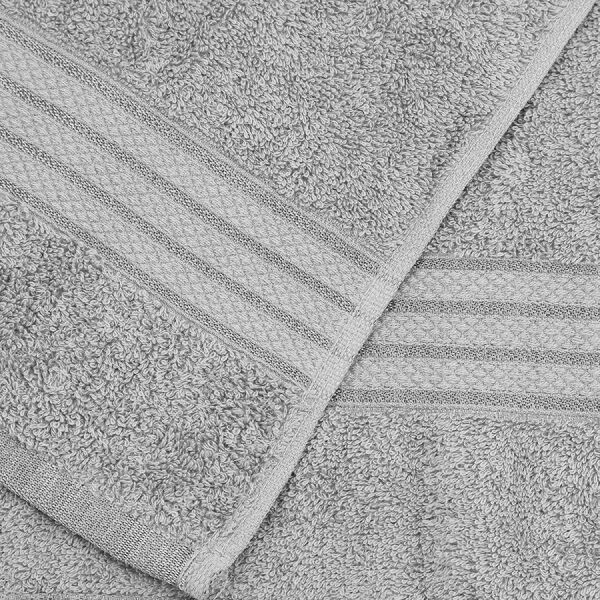 3er-Set - Frotteehandtuch aus 100% &auml;gyptischer Baumwolle, Grau&nbsp; image number 6