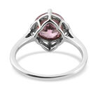 LUSTRO STELLA Rosa Zirkonia 925 Silber platiniert  ca. 3,47 ct image number 5