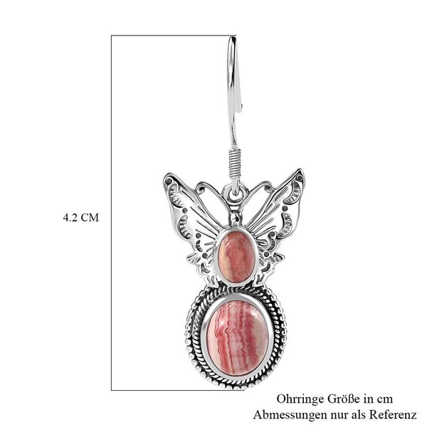 D’joy AAA Rhodochrosit Ohrringe 925 Silber rhodiniert ca. 7.13 ct image number 7