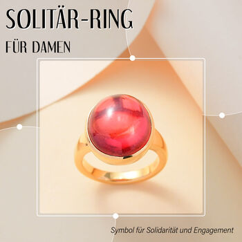 Labor Padparadscha-Saphir Ring - 16,57 ct.