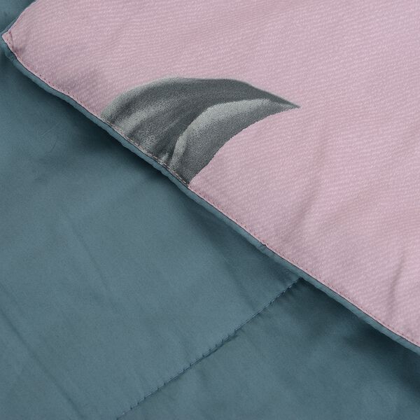 3er-Set, Bettdecke und 2 Kissenbez&uuml;ge aus 100% Maulbeerseiden, Lila image number 4