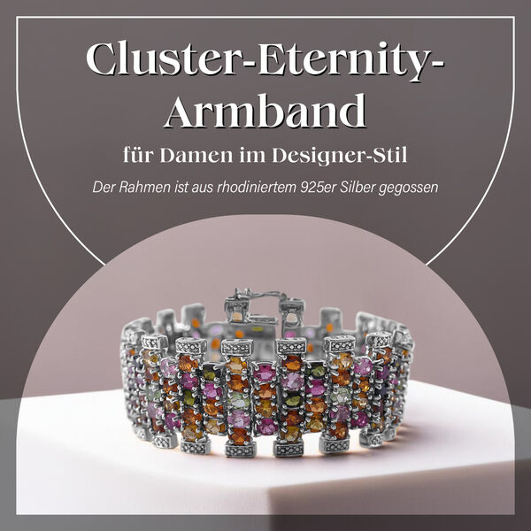 Multi-Turmalin-Armband, 18 cm - 29,16 ct. image number 1