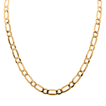 Figaro Kette, 50cm, 925 Silber vergoldet