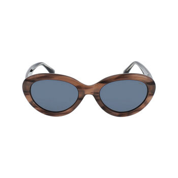 SOLE UND LUCE Swiss Eyewear Sonnenbrille, Ultra Polarisierte Gl&auml;ser, UV400 Schutz, Milky Grau Schwarz Demi