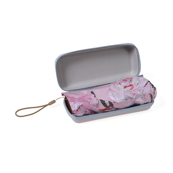 UV-Schutz Regenschirm, 91x50cm, inklusive Aufbewahrungstasche, Pink Floral image number 7