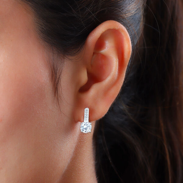 LUSTRO STELLA Zirkonia Ohrringe - 4,07 ct. image number 3