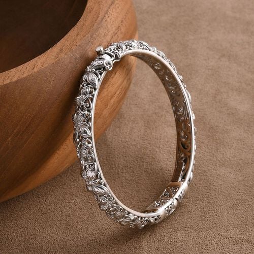 Royal Bali - 925 Silber Armreif ca. 19 cm ca. 29,50g image number 1