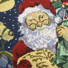 2er-Set Jacquard gewebte Kissenbezüge, Weihnachtsmann, Größe 45,7x45,7 cm  image number 5