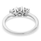 Diamant Trilogie-Ring in Silber image number 5