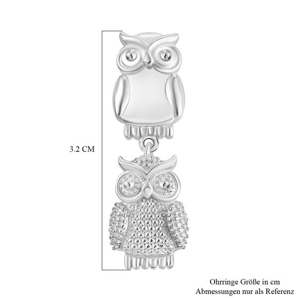 Eulen-Ohrringe im Designer-Stil image number 7