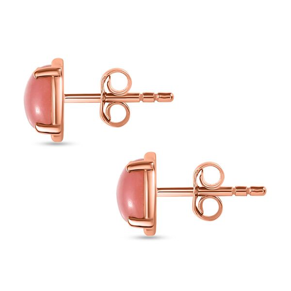 D&rsquo;joy AA Vinicunca-Peruanischer Opal Ohrringe 925 Silber 750 ros&eacute;vergoldet ca. 1.36 ct image number 4