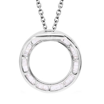Diamant Anh&auml;nger mit 45+5cm Kette - 0,23 ct.