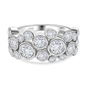 Moissanit Ring - 1,26 ct.