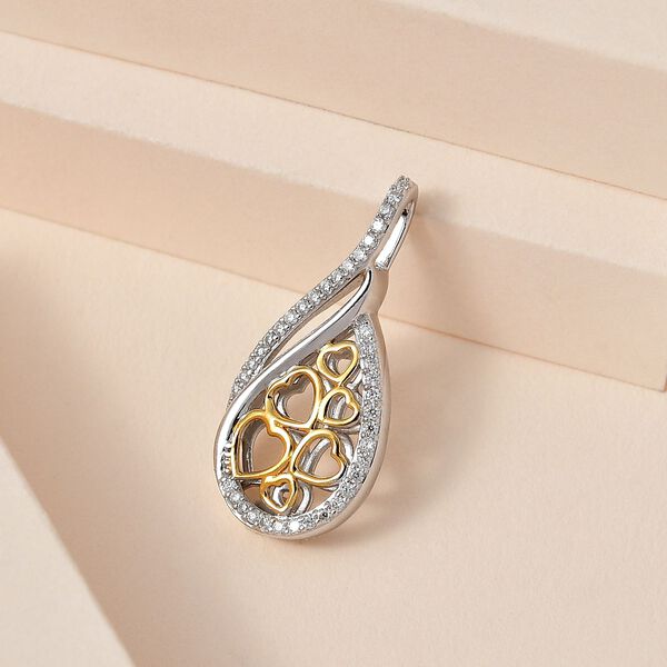 Moissanit Anh&auml;nger - 0,37 ct. image number 7