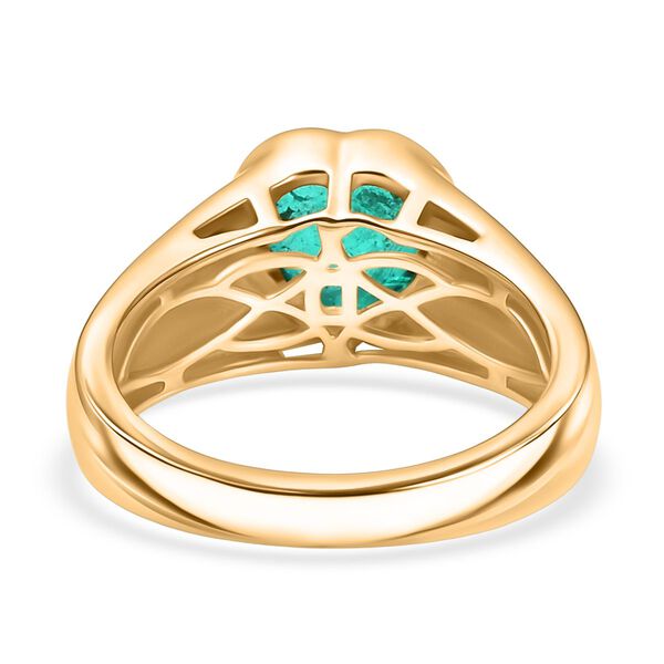 D'Joy Smaragd Triplett Quarz Ring - 2,18 ct. image number 5