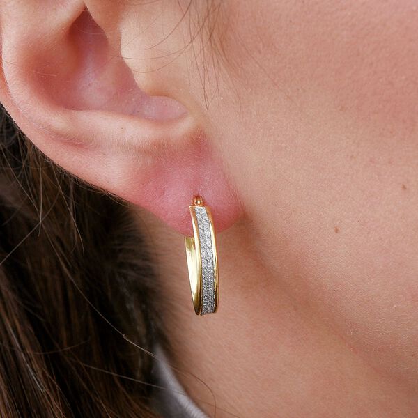 Zweifarbige Creolen image number 2