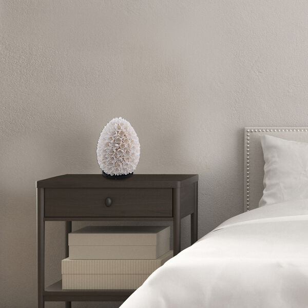 Lampe aus Muschel in Ei Form image number 3