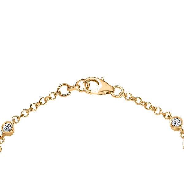 LUXURIANT DIAMOND - Lab Grown Diamant Schmuckset 925 Silber 750 Gelbgold vermeil (Gr&ouml;&szlig;e 17) ca. 2.80 ct image number 8