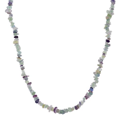 Mehrfarbiger Fluorit Kette 76 cm ca. 320.00 ct image number 0