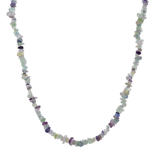 Mehrfarbige Fluorit Kette, 76 cm ca. 320.00 ct