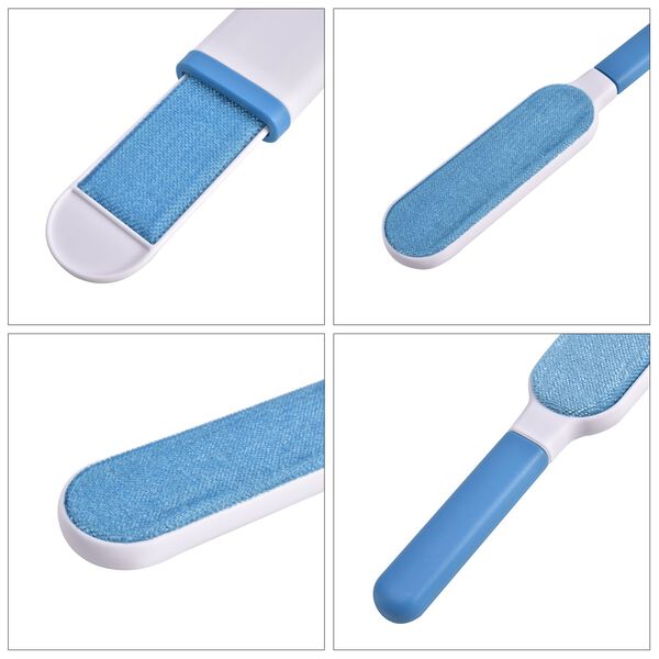 2er-Set Fusselrolle, 32x8x5 cm + 13x6x3 cm, Blau image number 6