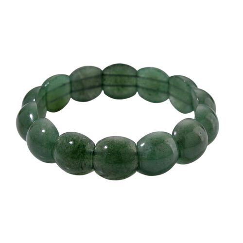 Grüner Aventurin Armband Flexibel, ca. 200.00 ct image number 0