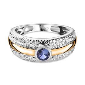 Zweifarbiger Tansanit-Ring - 0,27 ct.