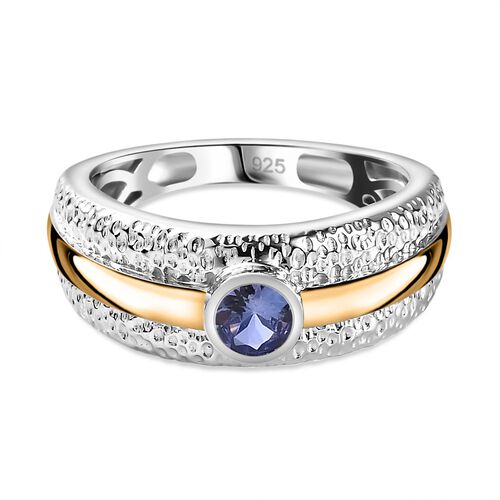 Zweifarbiger Tansanit-Ring - 0,27 ct. image number 0