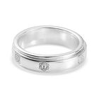 Spinning-Ring mit 7 Chakra-Motiv image number 5