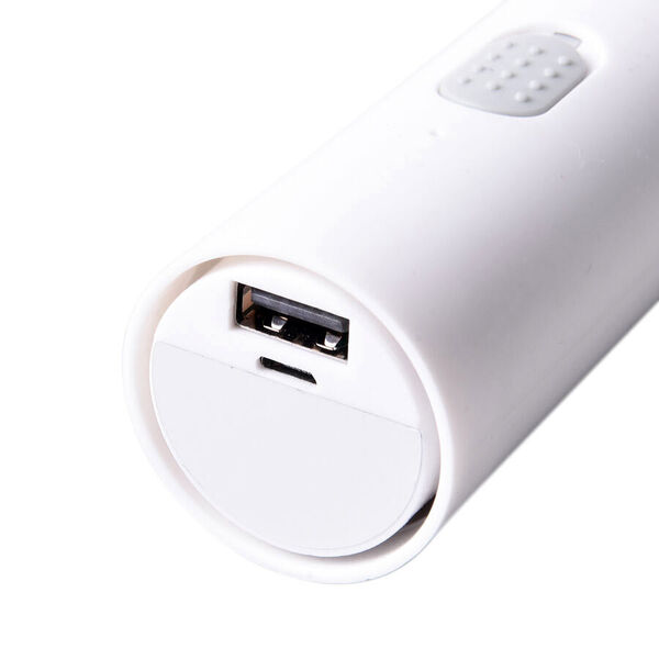 Tragbarer und wiederaufladbarer Mini-Ventilator mit Powerbank, Wei&szlig; image number 6