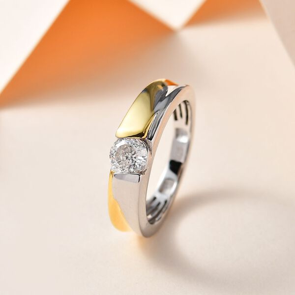 Moissanit Ring  - 0,48 ct. image number 8