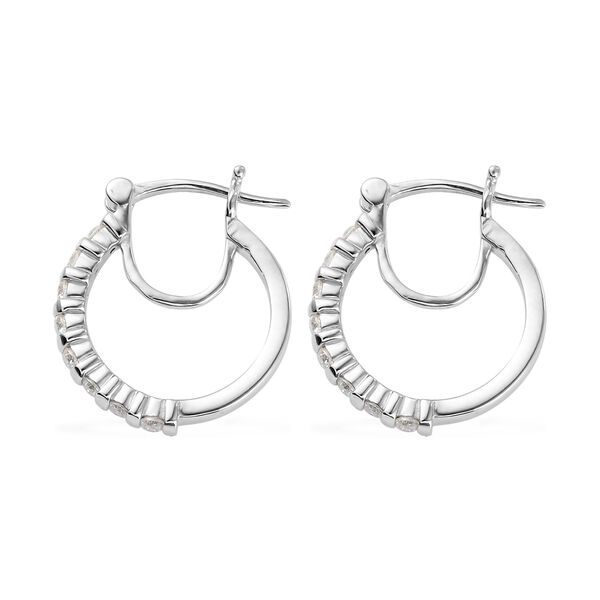 Moissanit Creolen - 0,53 ct. image number 4