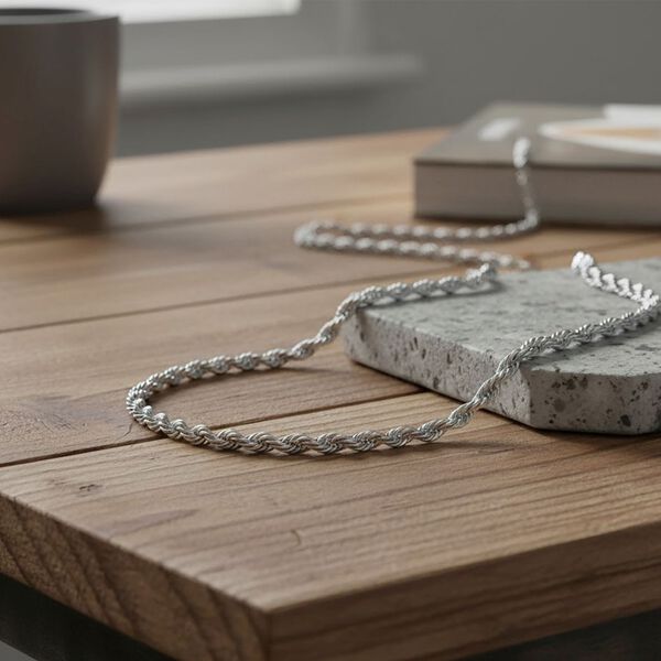 Kordelkette, 50cm image number 2