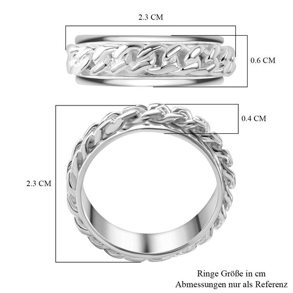 Spinning Ring in 925 Silber image number 5