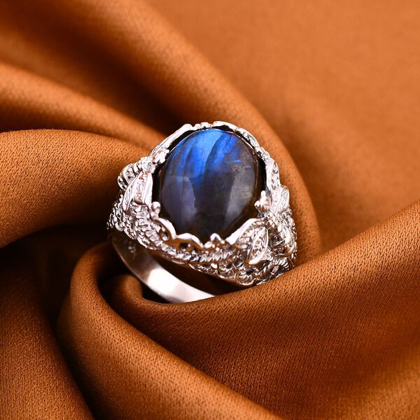 Royal Bali Kollektion- Labradorit Ring - 12,15 ct. image number 2