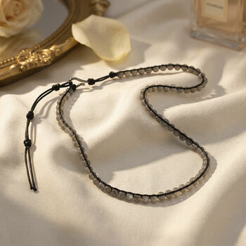 Flexible Labradorit Halskette - 80 ct.