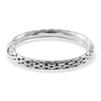 Silberhauch Kollektion - Elektroform Armreif, 925 Silber  ca. 18 cm ca. 15,05g