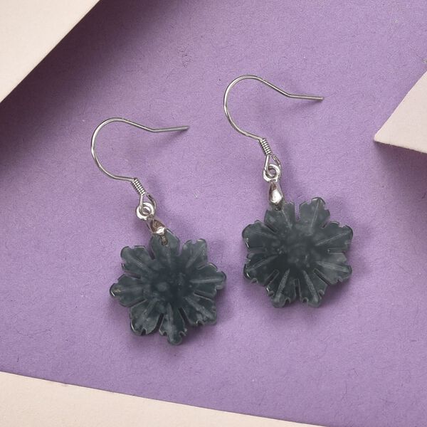 D'Joy nat&uuml;rliche Olmek Jadeit Ohrringe - 20 ct. image number 2