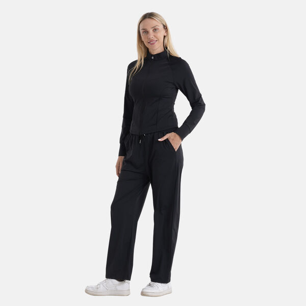 LA MAREY K&uuml;hlendes Softkomfort Langarmshirt mit UV Schutz 50+, Gr&ouml;&szlig;e M (EU 38-40), Schwarz image number 2