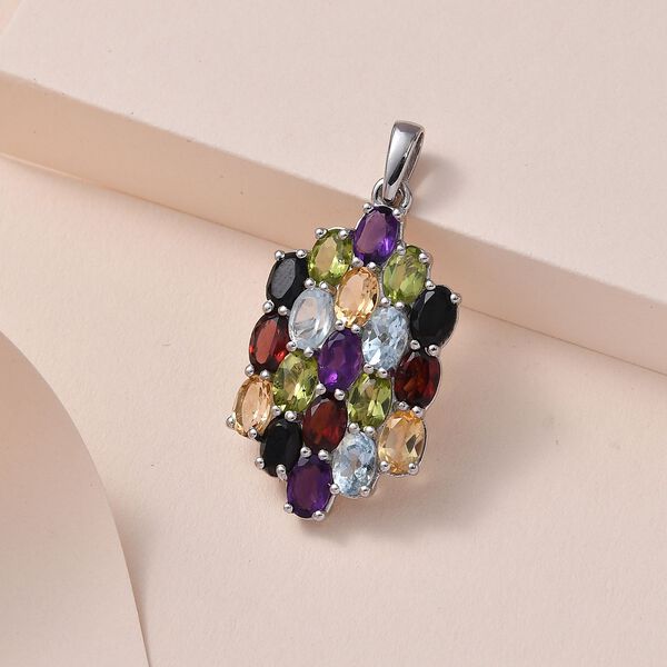 Mehrfarbiger Edelstein-Anh&auml;nger - 8,76 ct. image number 2