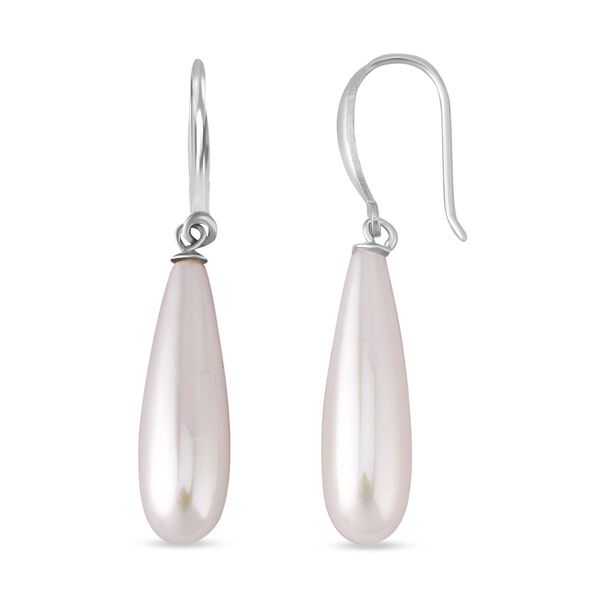 Königin der Edelsteine- Weißes Muschelperlen-Schmuckset image number 7