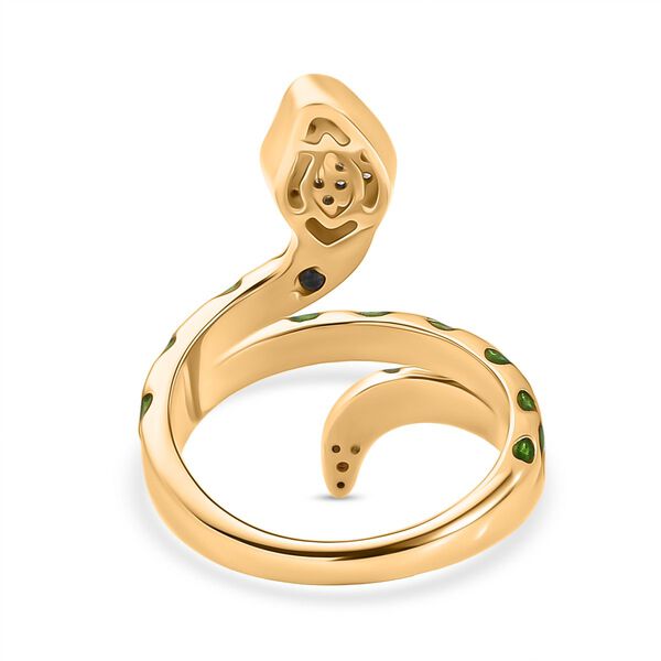 GP Trionfo Kollektion- Wei&szlig;er Zirkon und blauer Saphir Ring - 0,36 ct. image number 7