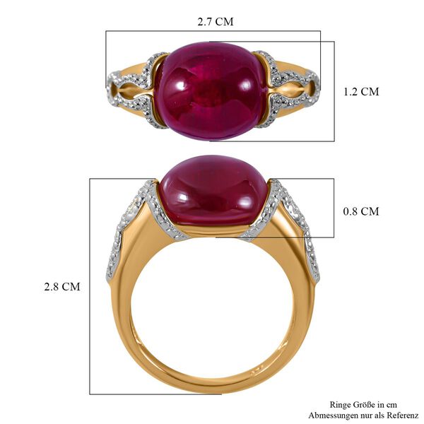 AA afrikanischer Rubin-Ring - 10,21 ct. image number 4