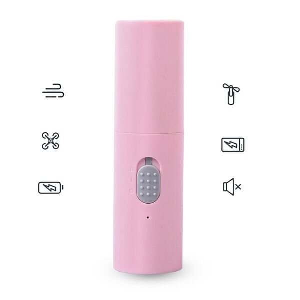 Tragbarer und wiederaufladbarer Mini-Ventilator image number 4